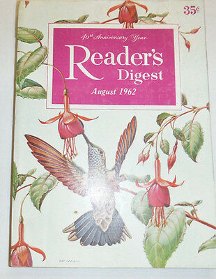 Reader's Digest Magazine Mockingbird August 1962 121614R3