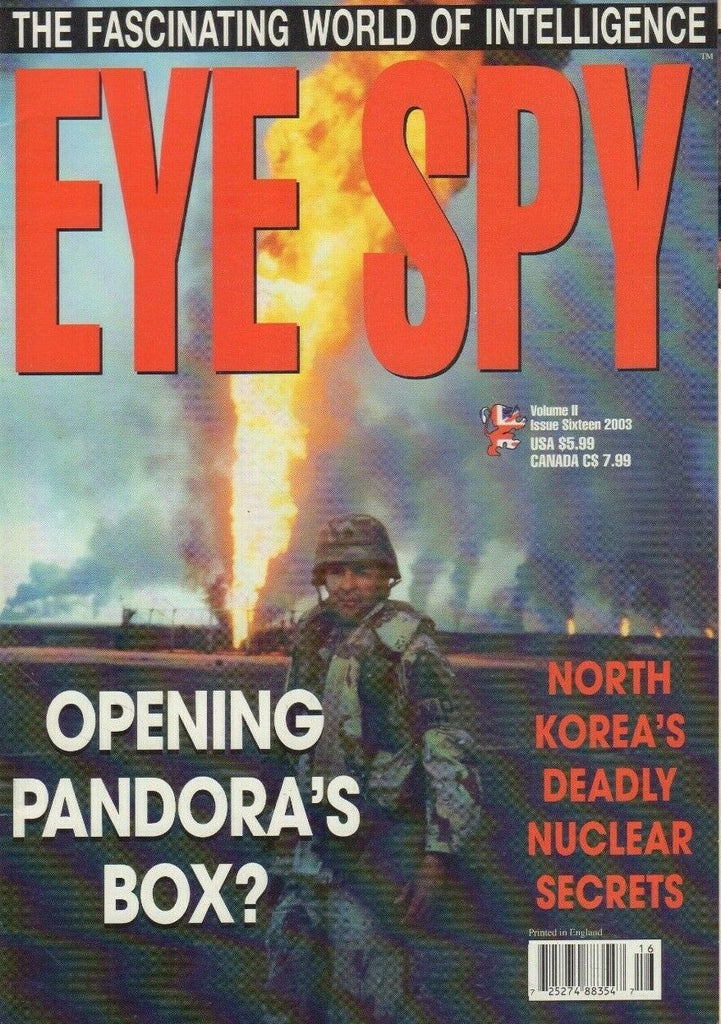 Eye Spy magazine Vol.2 #16 2003 Kim Jong II Micheal Bloomberg 053019DBE
