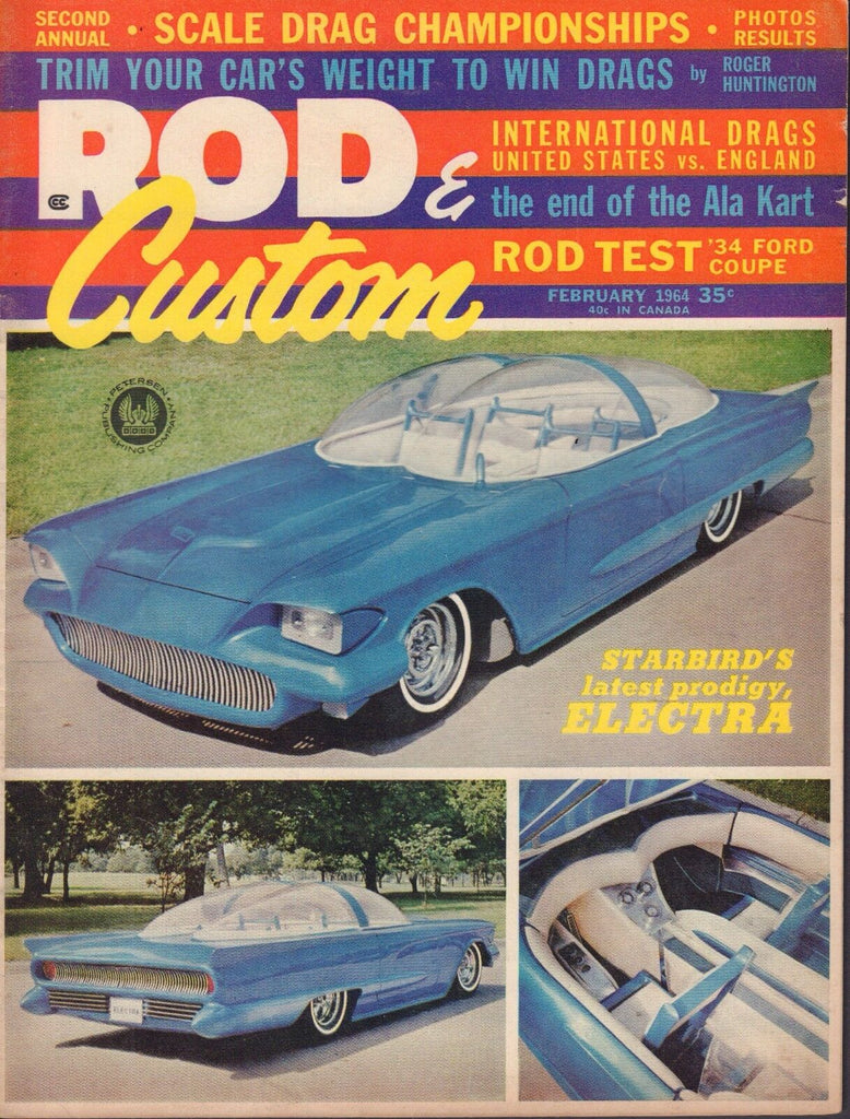 Rod & Custom February 1964 Starbirds' Electra 030117nonDBE