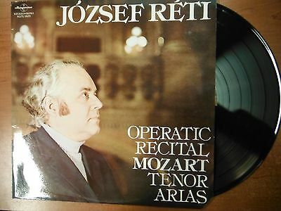 33 RPM Vinyl Jozsef Reti Operatic Recital Mozart Tenor Arias Hungarton 012815SM