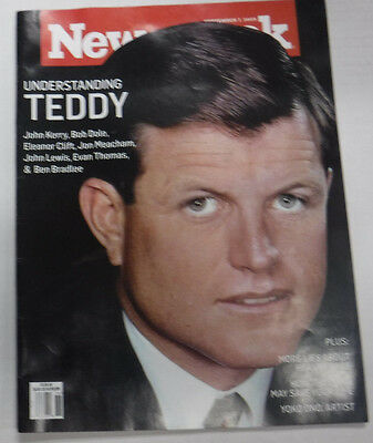 Newsweek Magazine Teddy Kennedy September 2009 081815R