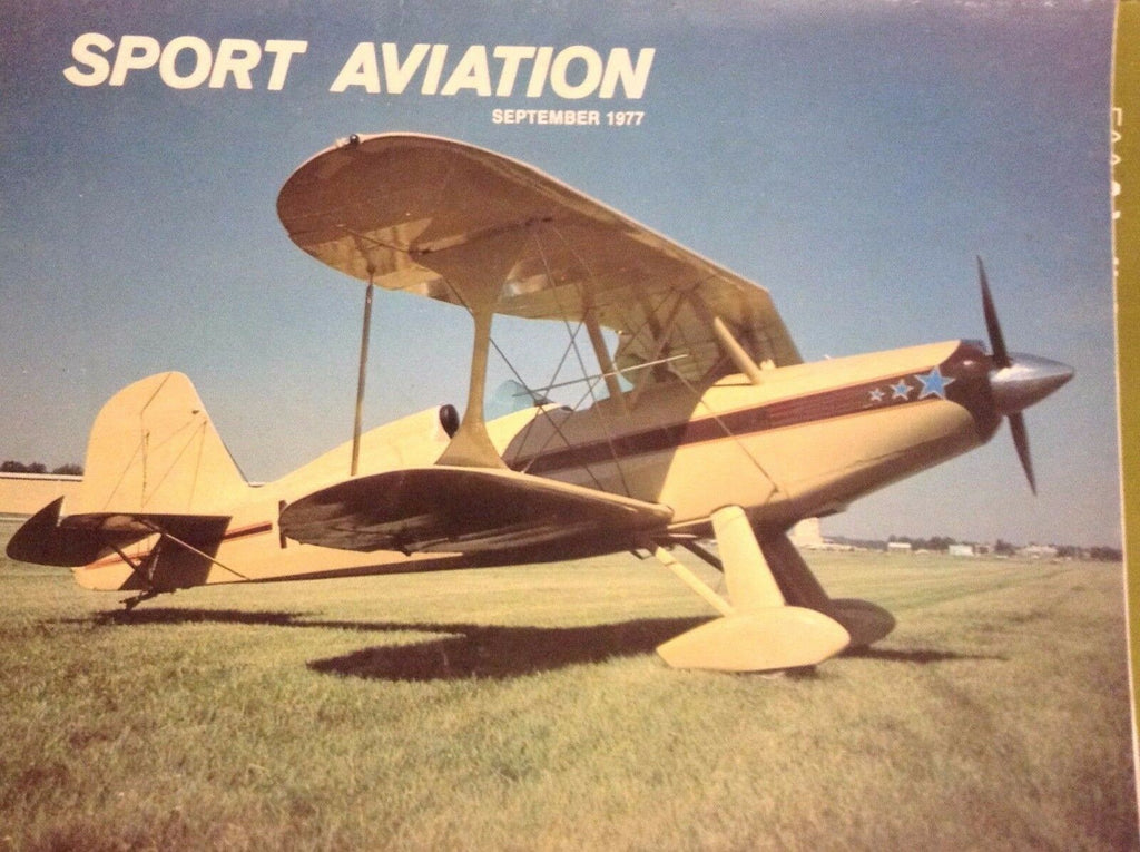 Sport Aviation Magazine '77 Sturgis Air Races September 1977 121017nonrh