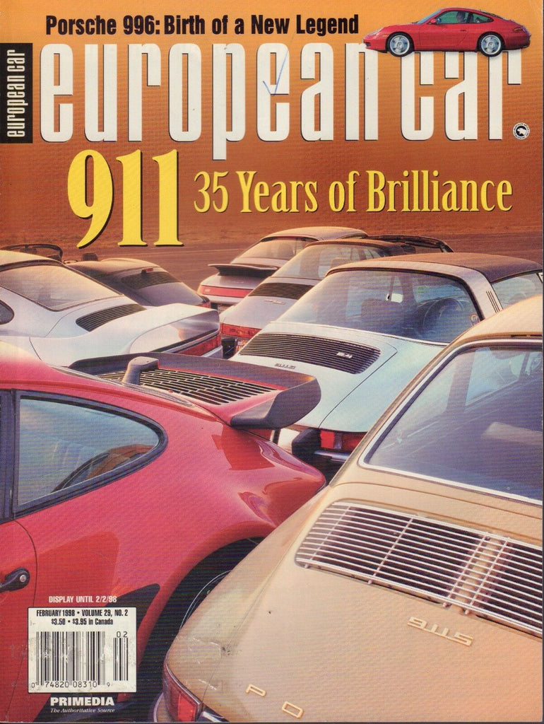 European Car February 1998 911 35 Years of Brilliance 030117nonDBE