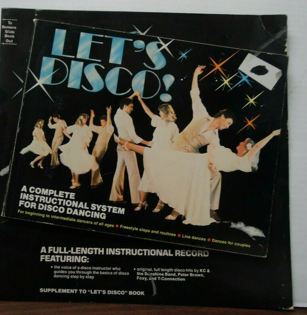 K-Tel presents Let's Disco vinyl and booklet NU-8410 020120LLE2