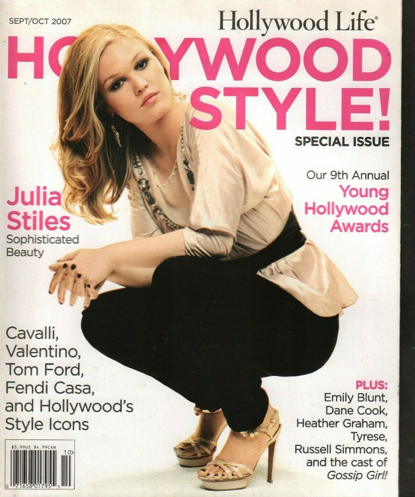 Hollywood Life Style Sept/Oct 2007 Julia Styles Emily Blunt Dane Cook 012220AME2