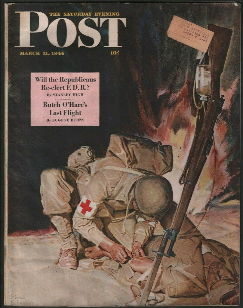 The Saturday Evening Post Re-electing FDR March 11, 1944 010620nonr