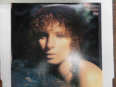 Barbra Streisand Wet 33 RPM EX+ 110615 TLJ