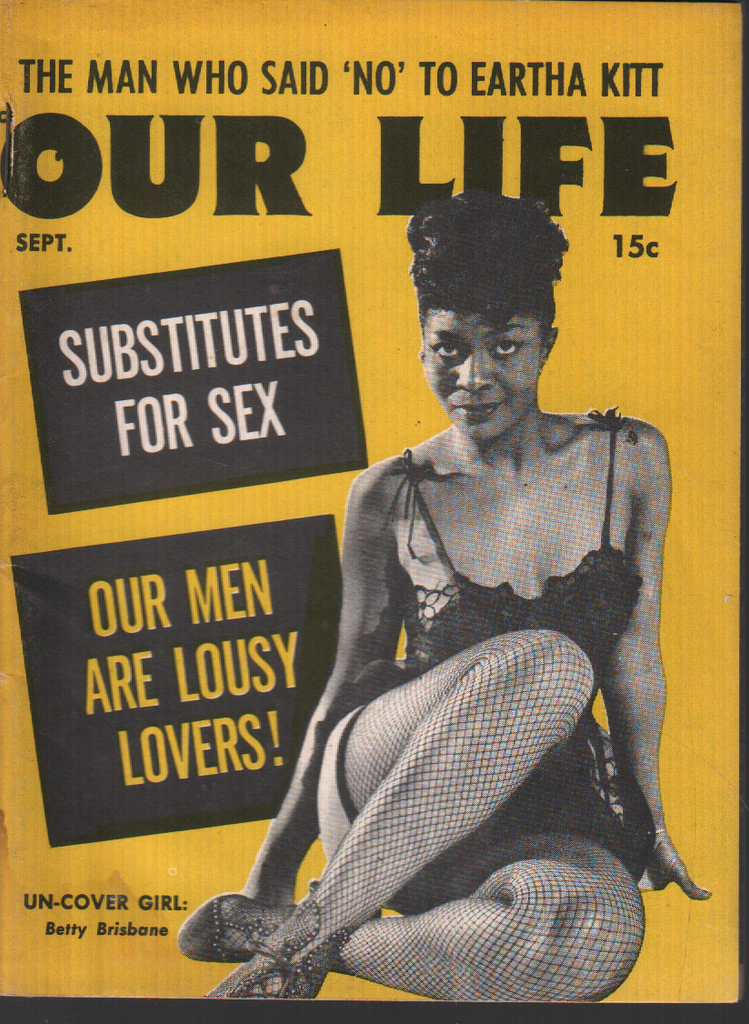 Out Life September 1954 Betty Brisbane Eartha Kitt Cheesecake Pin Up 063020AME