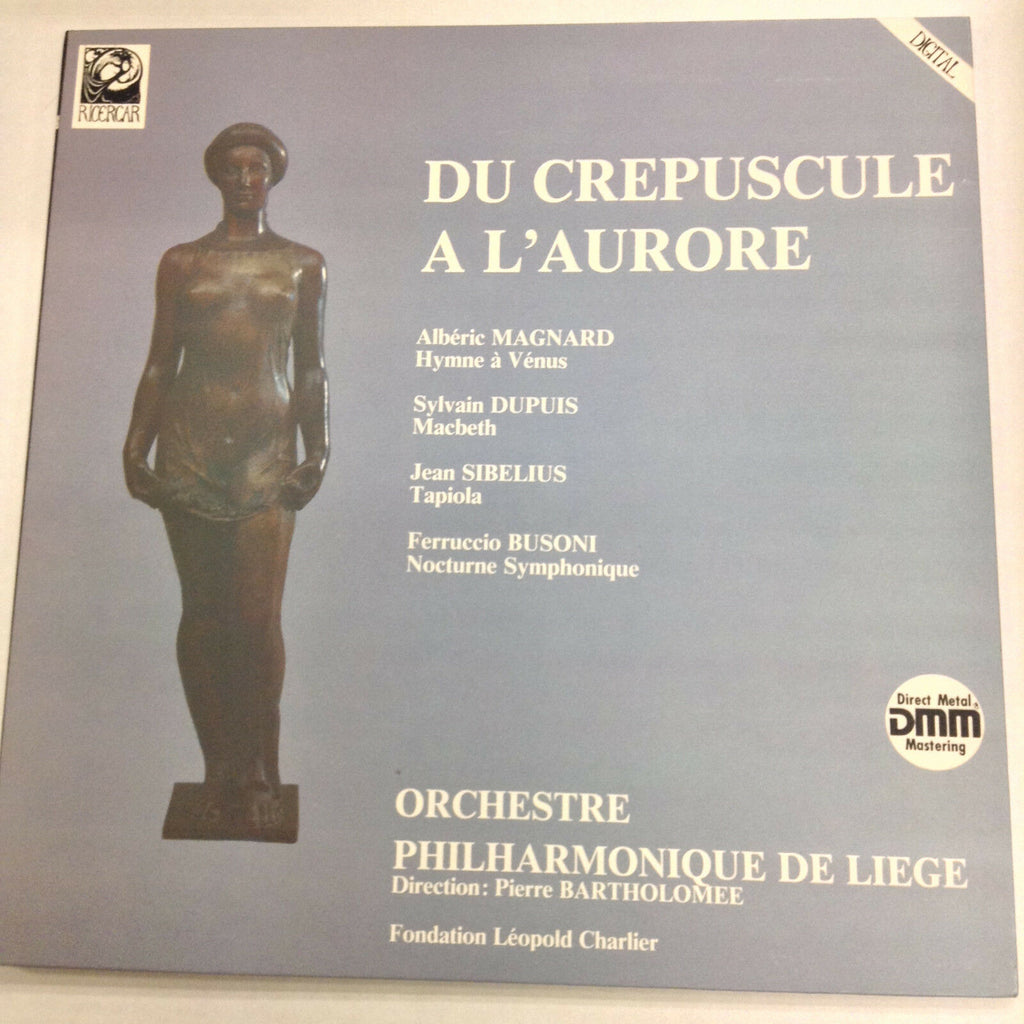 Du Crepuscule A L'Aurore Ric030 Ricercar 33RPM 030817RR