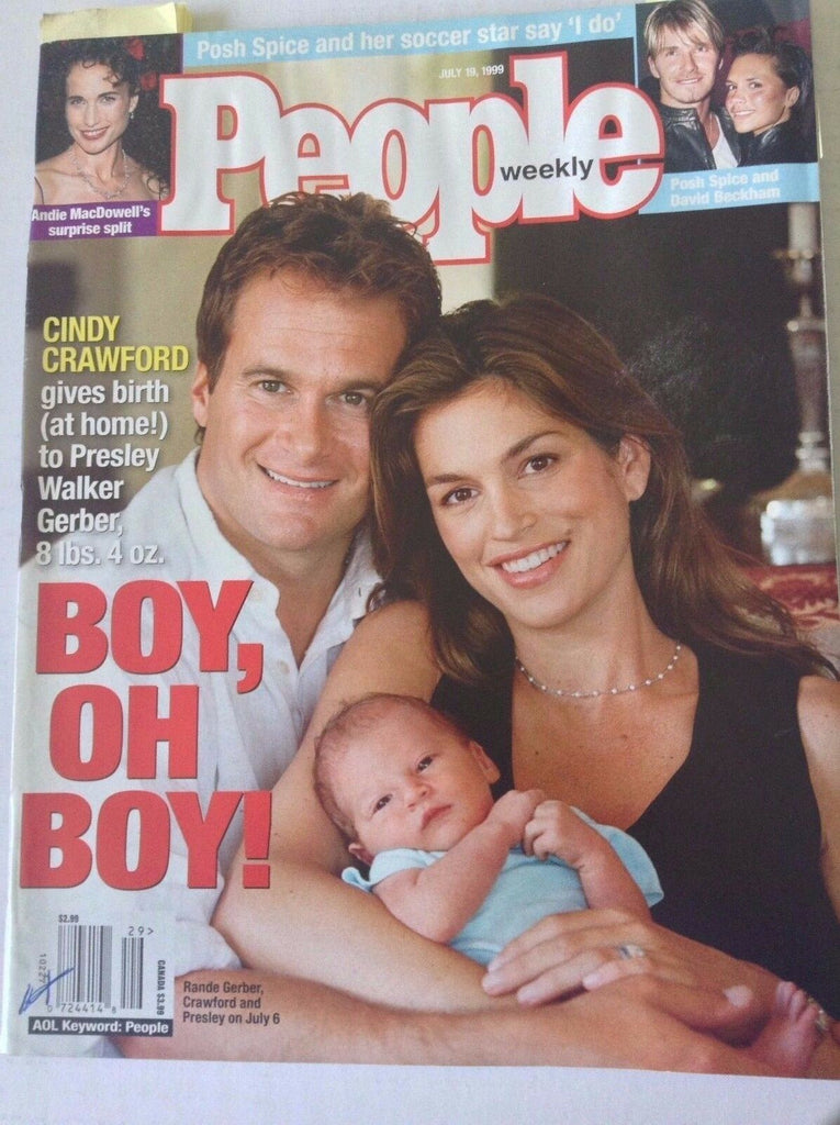 People Magazine Cindy Crawford July 19, 1999 051117nonrh