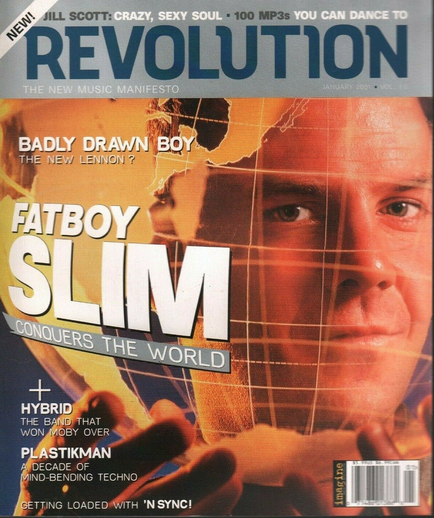 Revolution Music Magazine January 2001 Fatboy Slim NSync Jill Scott 012220AME2