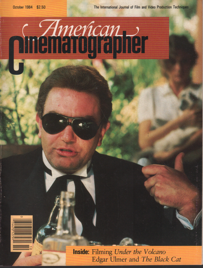 American Cinematographer October 1984 Under the Volcano Edgar Ulmer 080320ame