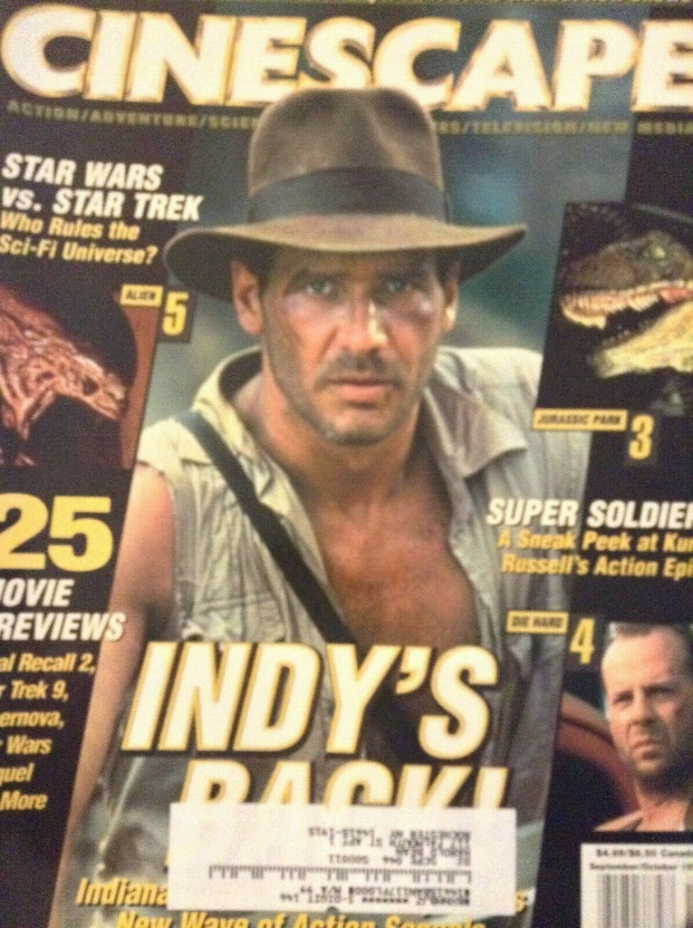 Cinescape Magazine Jones & Bruce Willis September/October 1998 020219nonrh