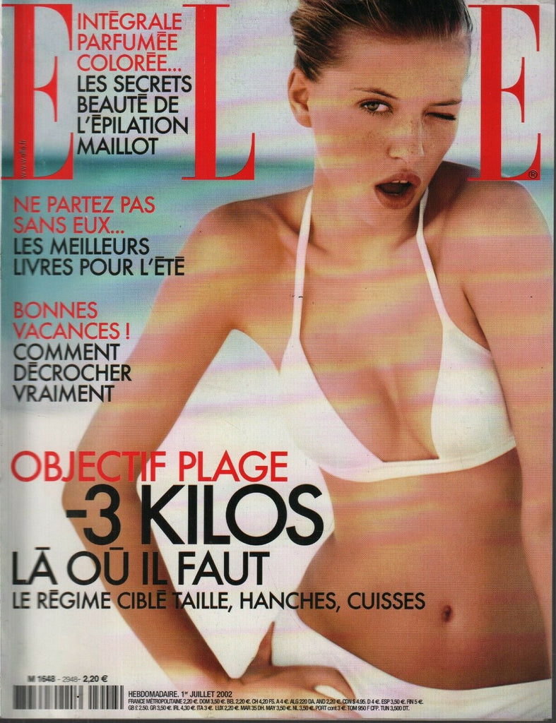 Elle French Magazine 1 Juillet 2002 Emmanuelle Hauguel Fashion 091719AME2