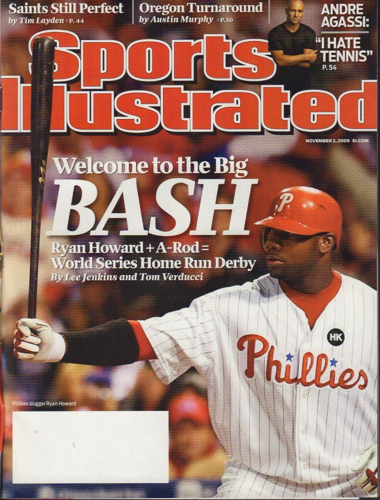 Sports Illustrated Magazine November 2 2009 Ryan Howard 071817nonjhe