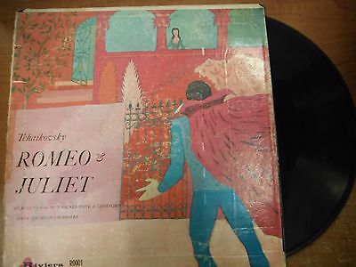 33 RPM Vinyl Tchaikovsky Romeo & Juliet Riviera Records R0001 LP 032615SM