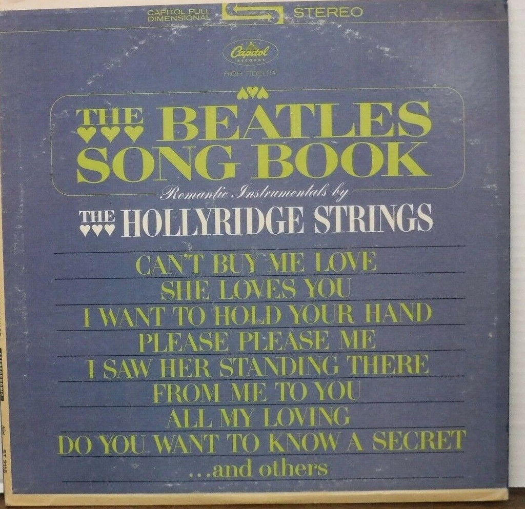 The Beatles Song Book by the Hollyridge Strings 33RPM ST2116 112516LLE #2