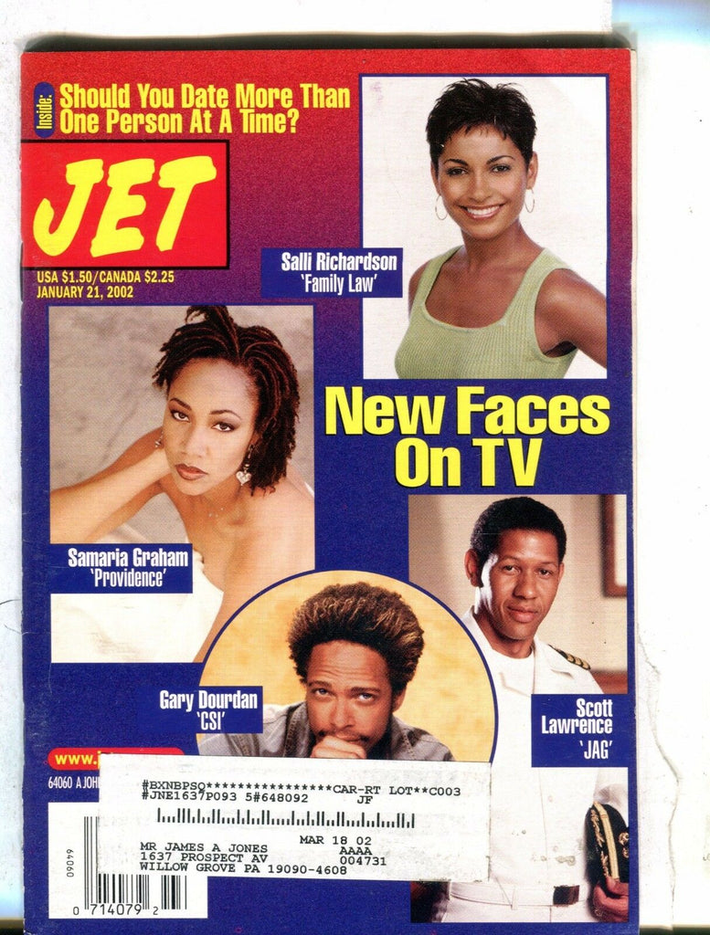 Jet Magazine January 21 2002 Salli Richardson Samaria Graham 071117nonjhe