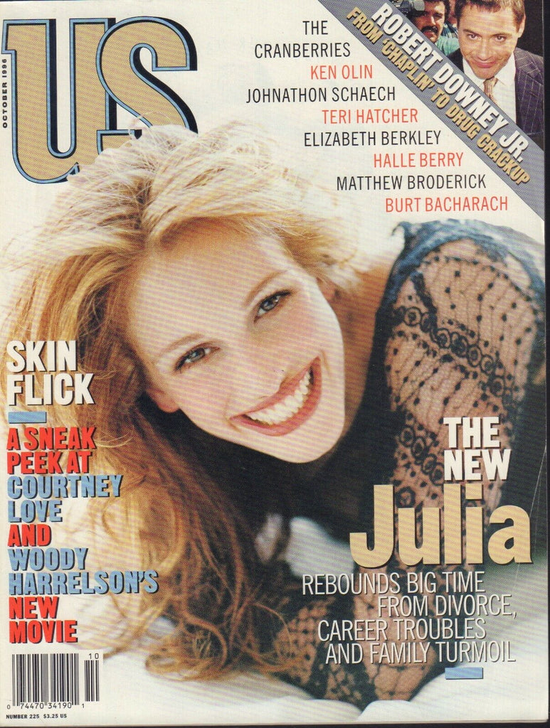 Us Magazine October 1996 Julia Roberts Robert Downey Jr Ken Olin 090518AME