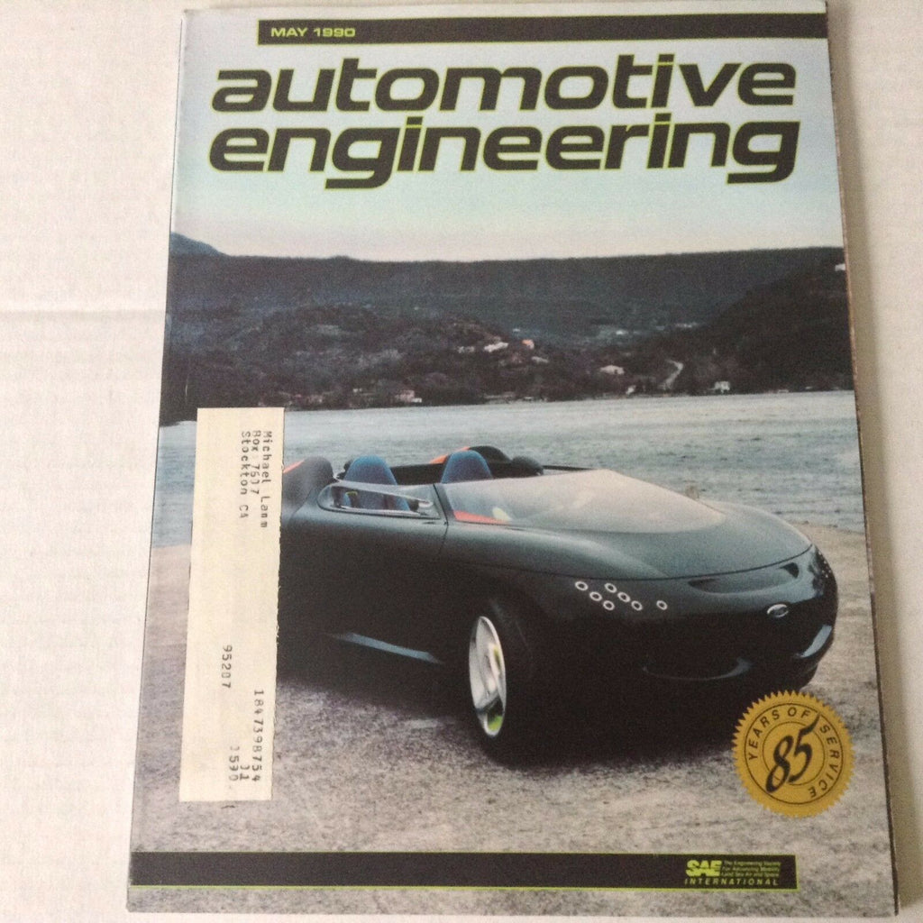 Automotive Engineering Magazine GM200 APV's & Composites May 1990 061217nonrh
