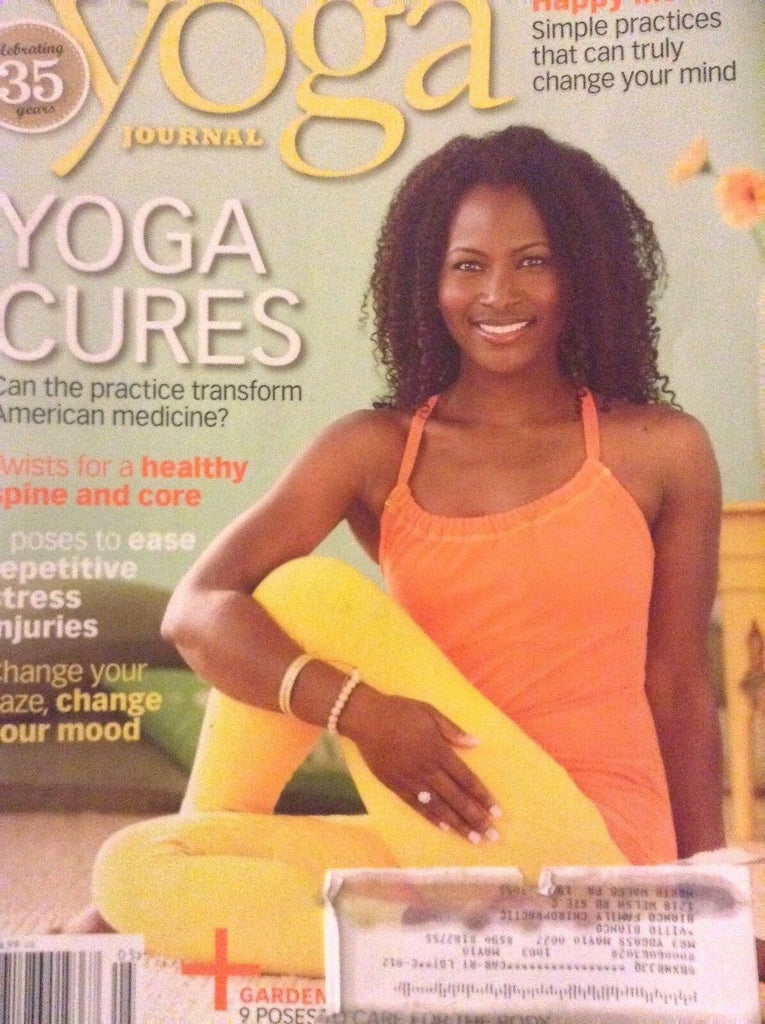 Yoga Journal Magazine Yoga Cures Twists For Your Spine May 2010 010319nonrh