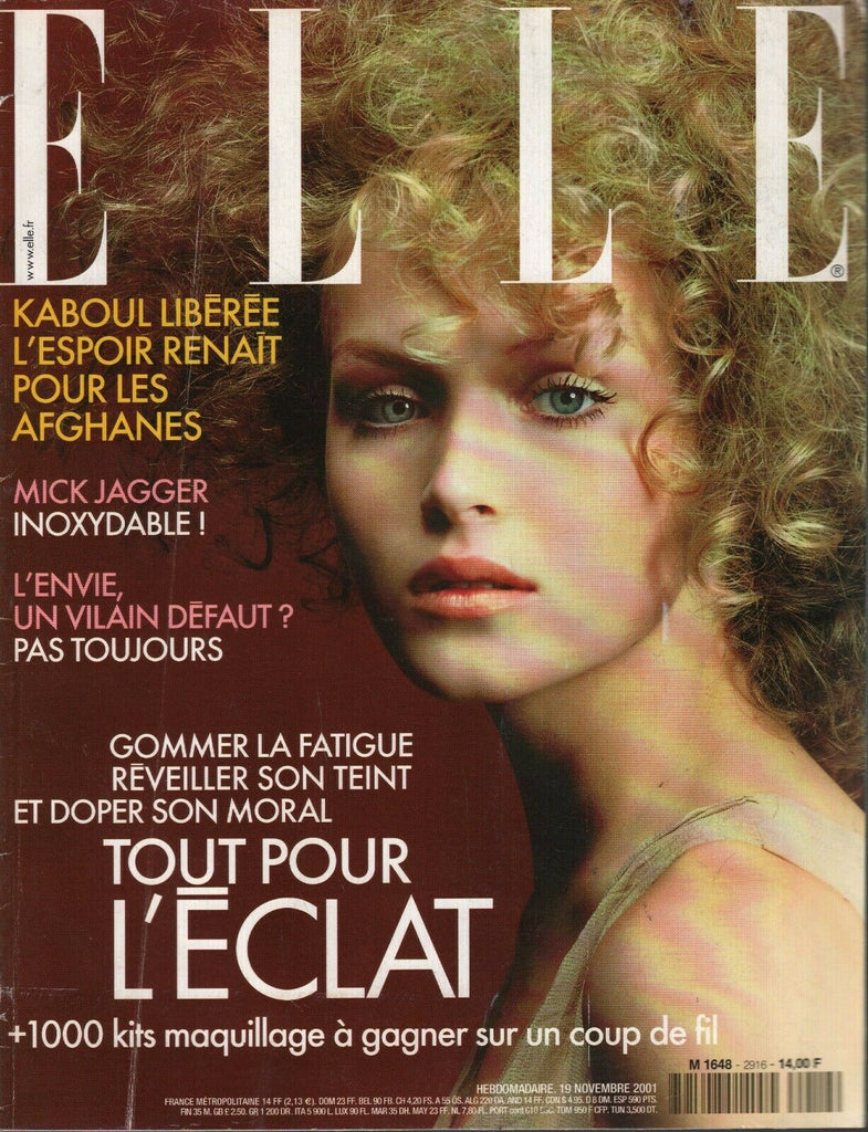Elle French Fashion November 19 2001 Mick Jagger Isabel Marant 091520ame