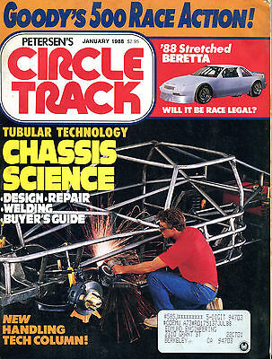 Circle Track & Racing Technology Magazine January 1988 Beretta VGEX 052016jhe
