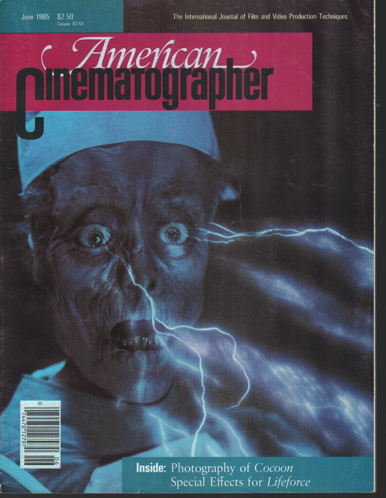 American Cinematographer June 1985 Cocoon Lifeforce Albert Brooks 080420ame