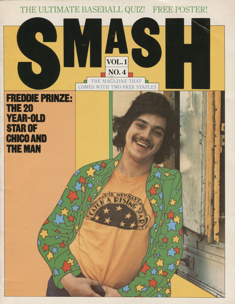 Rare Vintage Smash Vol.1 No.4 Freddie Prinze Missing Poster 062620DBE
