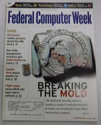 Federal Computer Week Magazine Breaking The Mold December 2000 071415R