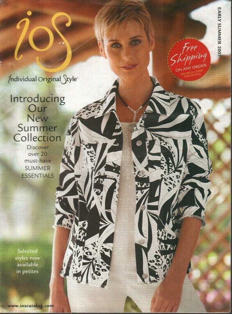 Individual Original Style Early Summer 2007 Fashion Clothing Catalog 102319AME