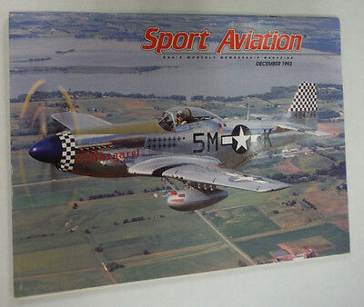 Sport Aviation Magazine Lil' Margaret & The Omega II December 1993 081414R