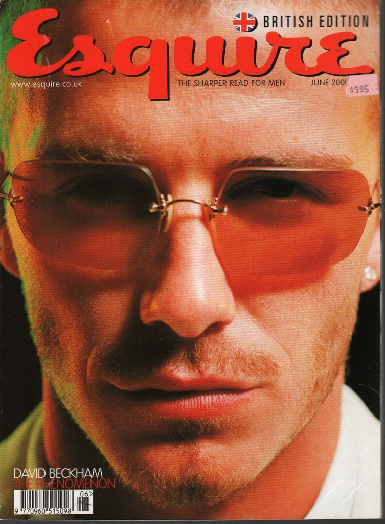 Esquire UK Magazine June 2000 Vol 10 #6 David Beckham 031320AME