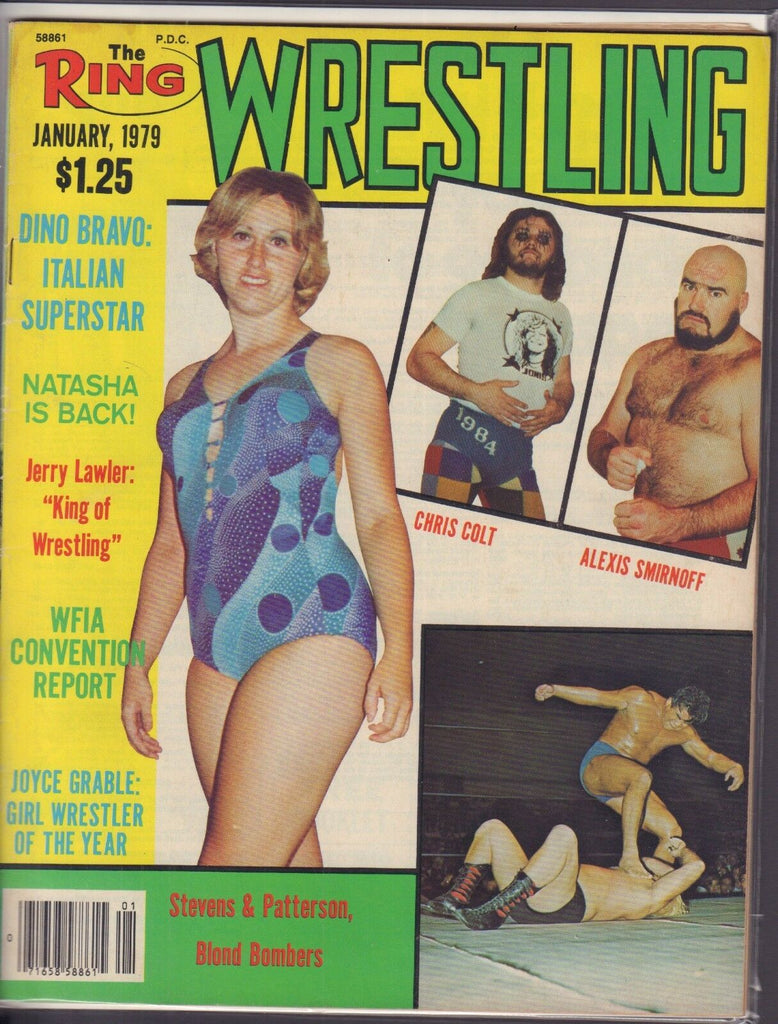The Ring Wrestling January 1979 Natasha, Chris Colt, Alexis Smirnoff 010417DBE2