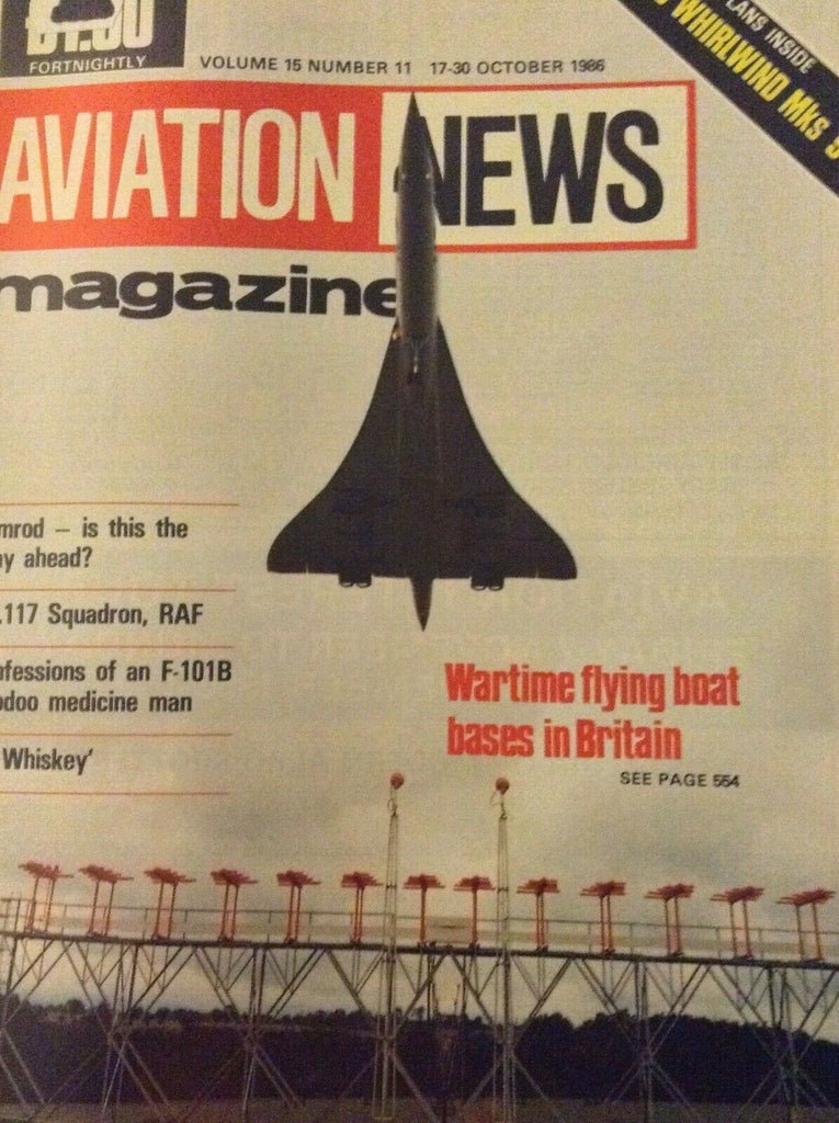 Aviation News Magazine Nimrod & 117 Squadron RAF October 17-30, 1986 021119nonrh
