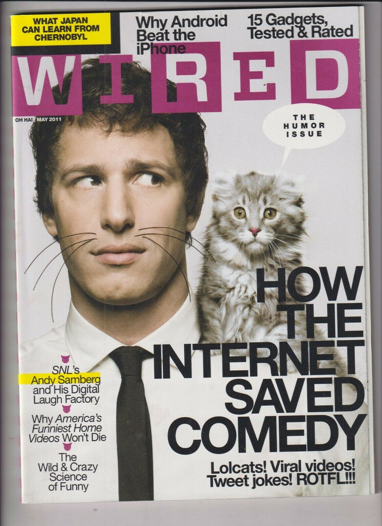 Wired Mag Andy Samberg The Humor Issue May 2011 111219nonr