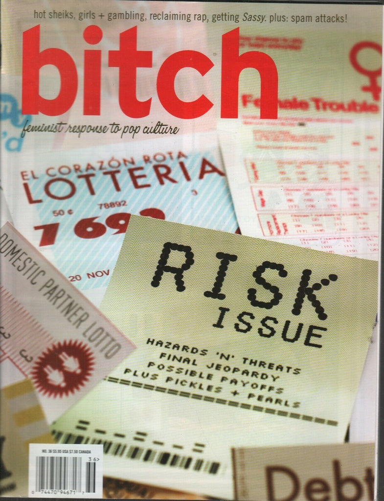 Bitch Femenist Response to Pop Culture Magazine Summer 07 #36 120519AME
