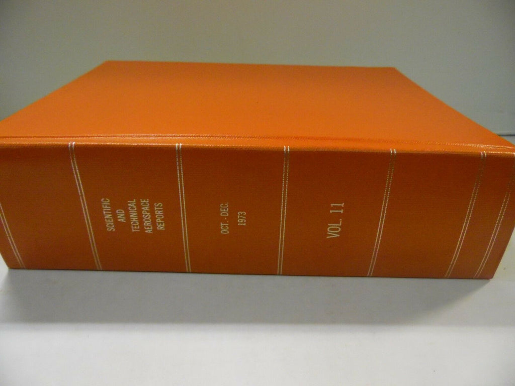 Scientific and Technical Aerospace Reports Oct-Dec 1973 exFAA 112018AME