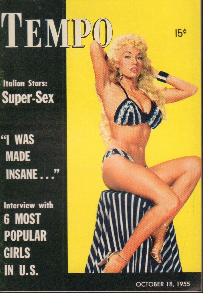 Tempo Digest October 18 1955 Ruby Mercer Cheesecake Pin Up 091218AME2