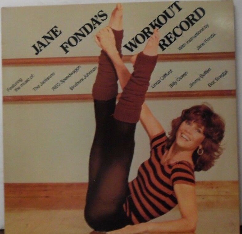 Jane Fonda's Workout Record 2-record set AL38056 092218LLE