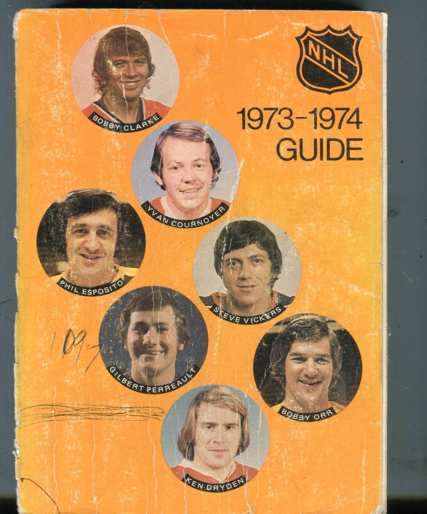 NHL 1973-1974 Guide Bobby Orr VG 051817nonjhe