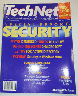 Technet Magazine Special Report Security May/June 2006 121214R2