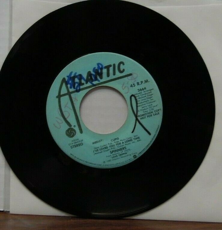 Spinners Cupid 45RPM PROMO #3664 MONO 022220LLE45