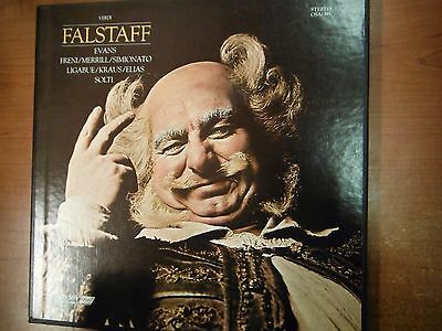 33 RPM Vinyl Verdi Falstaff London Records OSA1395 Box Set Stereo 032415SM