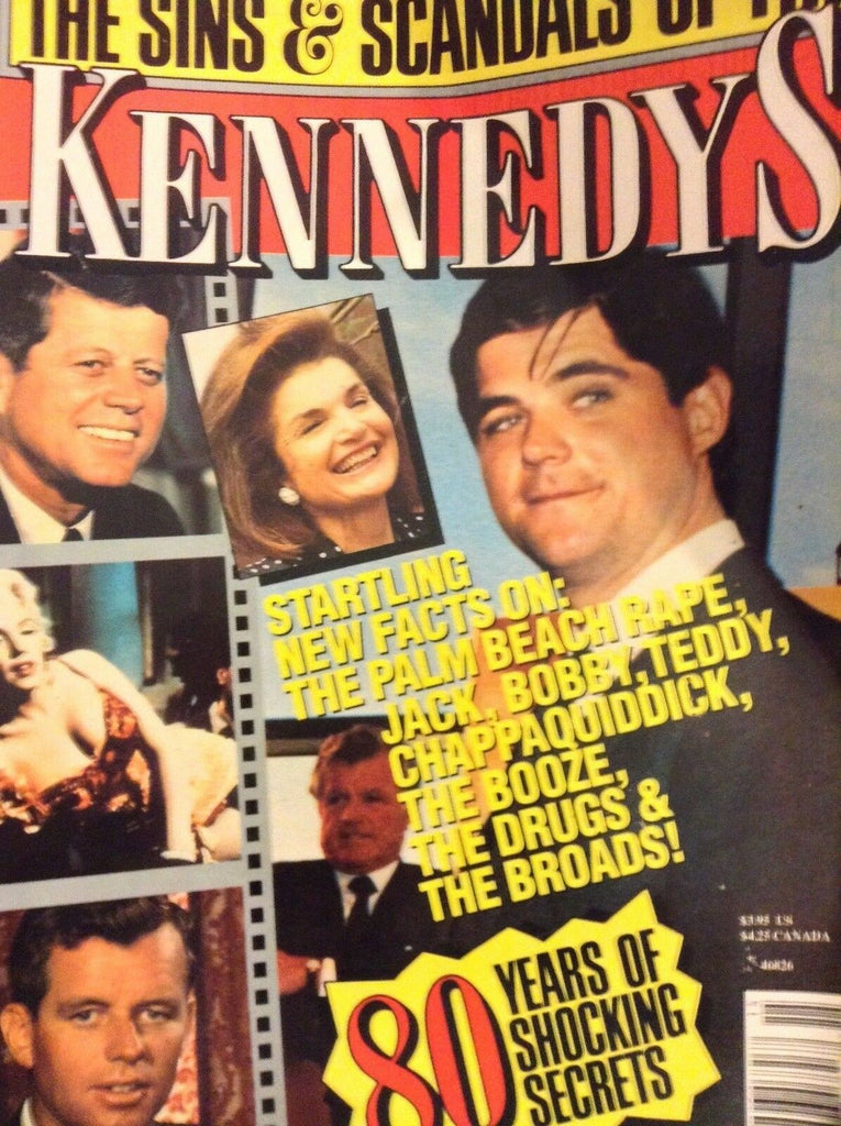 Kennedys Magazine Ted & John Kennedy 1990s 040418nonrh