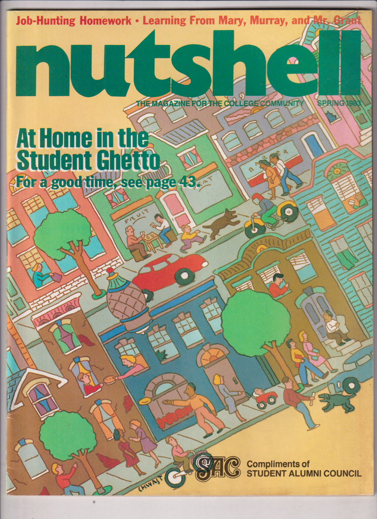 Nutshell Maazine At Home In The Student Ghetto Spring 1983 011120nonr