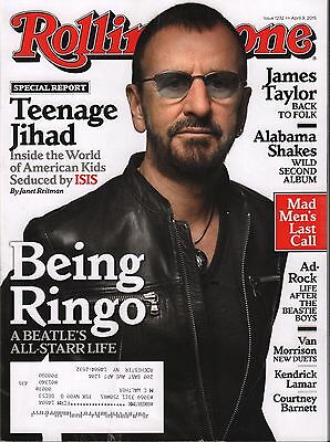 Rollingstone Issue 1232 April 9 2015 Ringo Starr w/ML EX 112715DBE