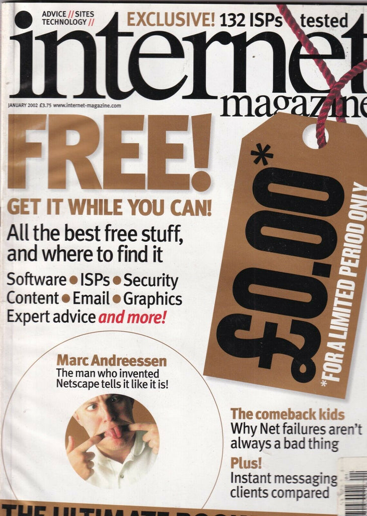Internet Magazine Mac Andreessen Get It While You Can January 2002 100919nonr