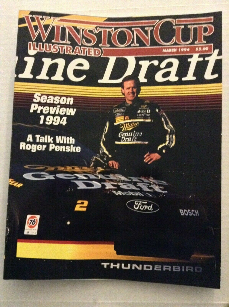 Winston Cup Illustrated Roger Penske Season Preview March 1994 082819nonrh