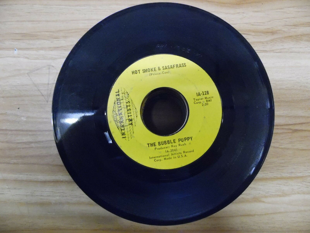 Hot Smoke & Sasafrass The Bubble Puppy IA-128 7"/45rpm 021518DB45